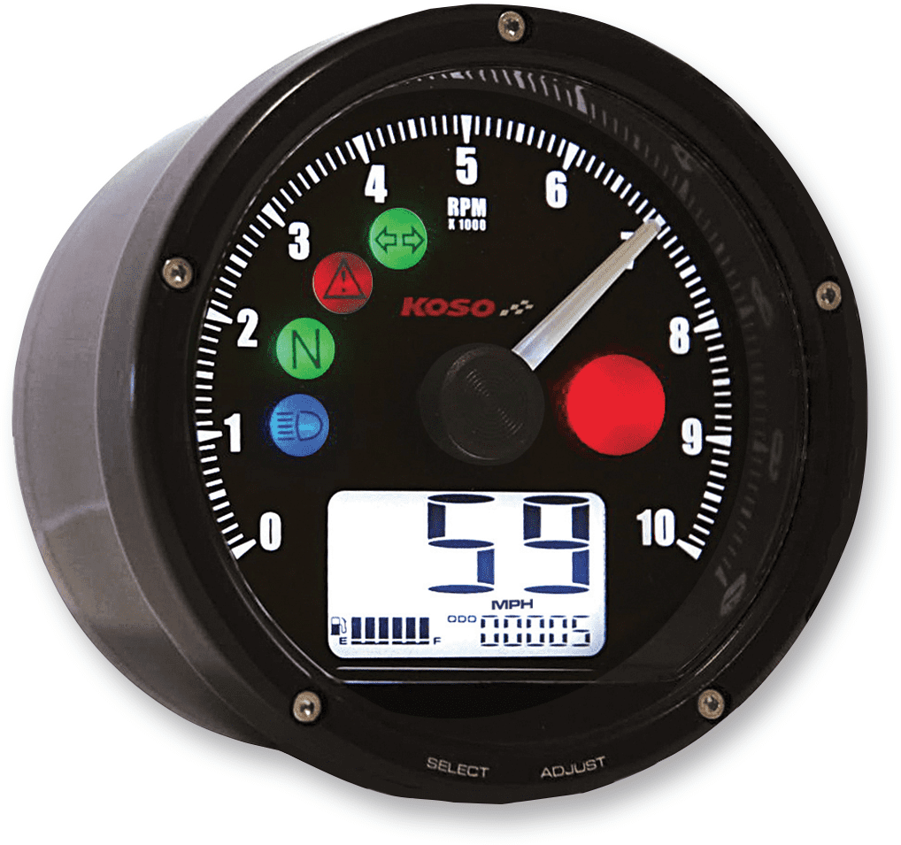 TNT-01R Universal Electronic Speedometer/Tachometer