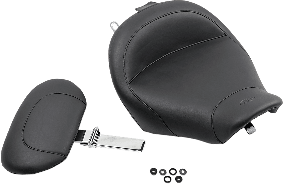 Wide Solo Seat with Removable Backrest