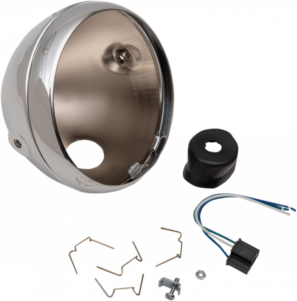 Lucas Style 7″ Side Mount Headlight Shells