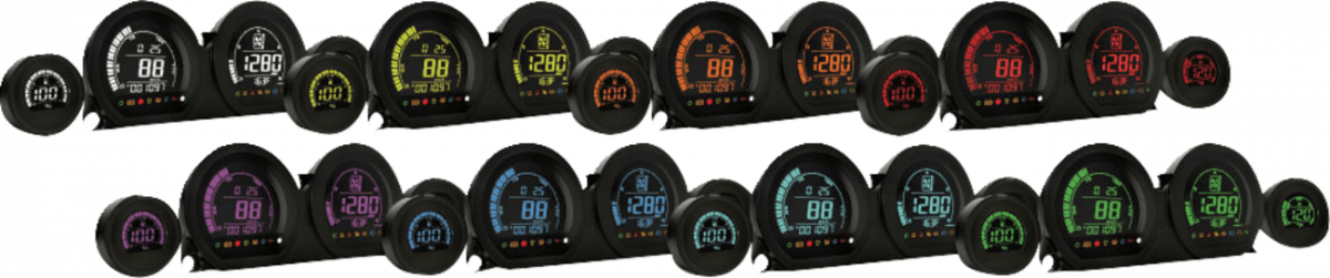 HD-03 – Four-Piece LCD Gauge Kit