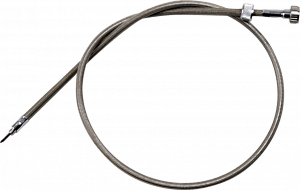 Armor Coat Braided Stainless Steel Speedometer Cable for Harley-Davidson