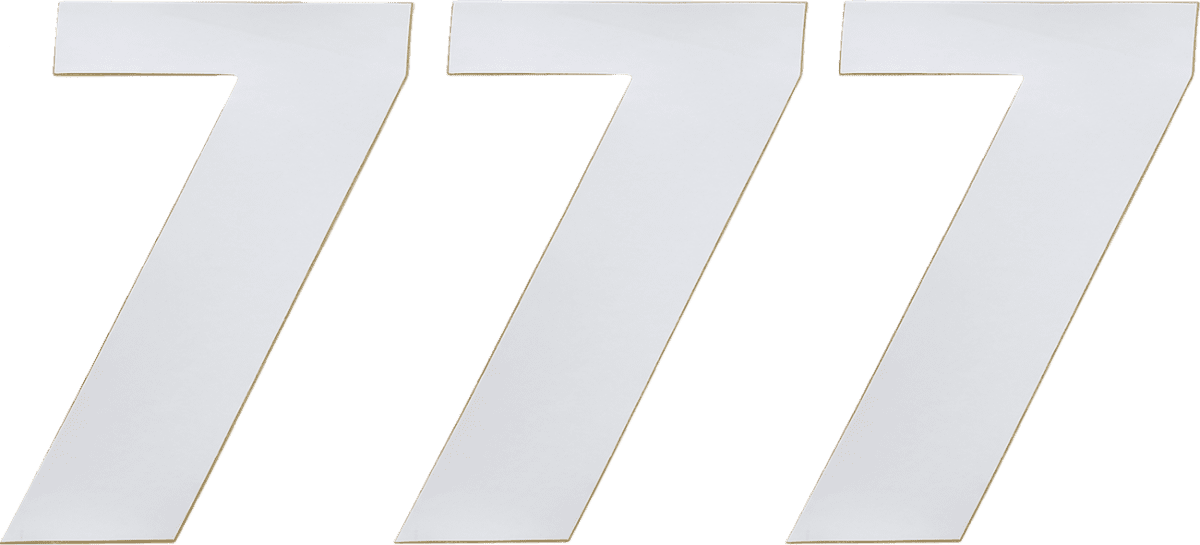 Vinyl Race Numbers