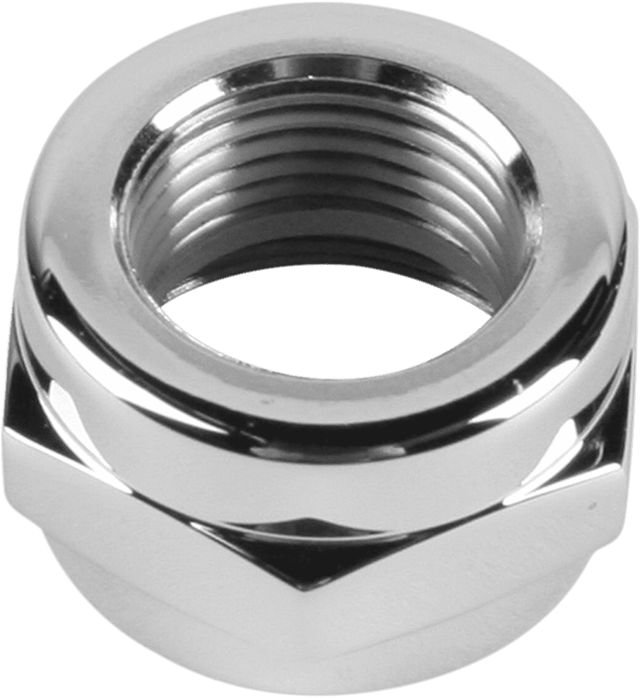 Power-Flo Fuel Valve Chrome Adapter Nut
