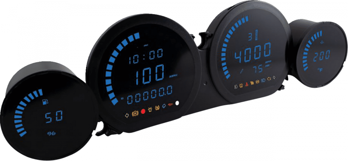 HD-03L Four-Piece LED Gauge Kit