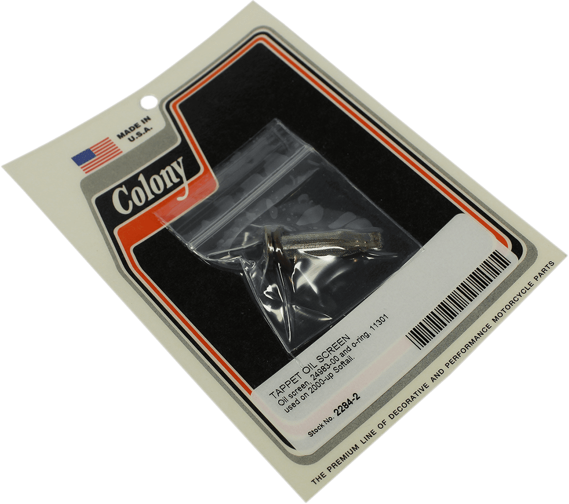 Crankcase Oil Screen & Spring