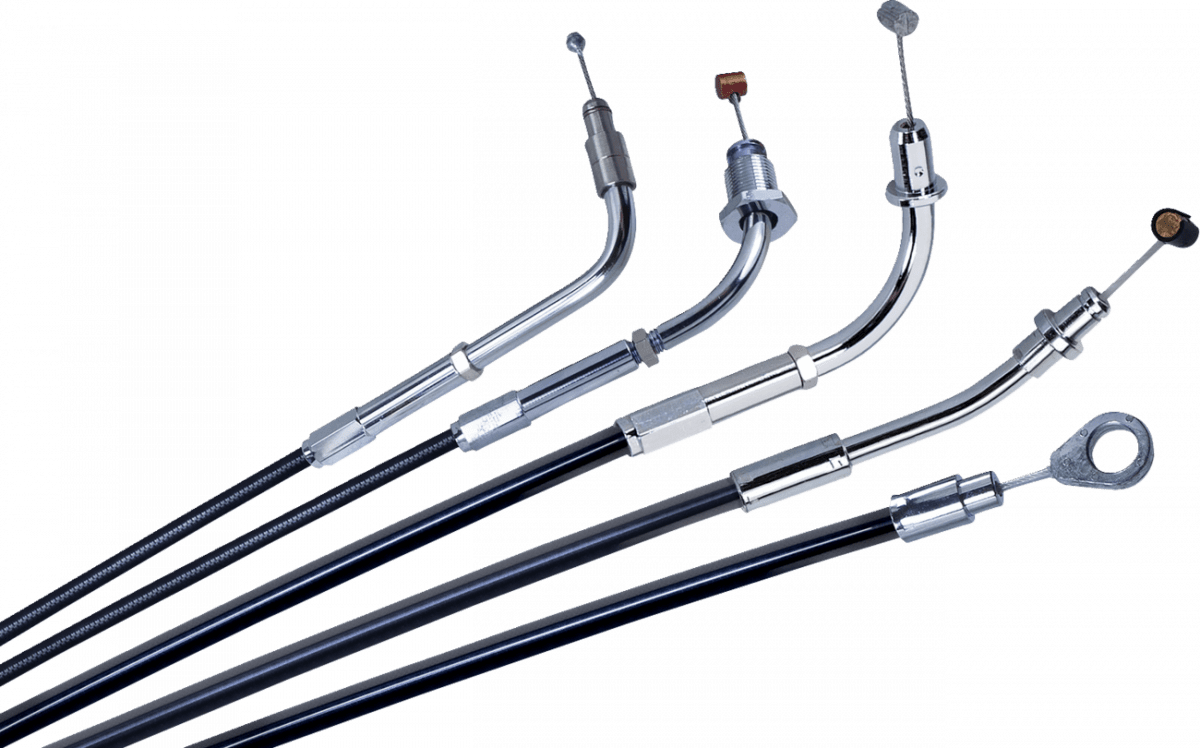 High-Efficiency Black Vinyl Clutch Cable