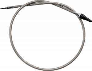 Armor Coat Braided Stainless Steel Speedometer Cable for Harley-Davidson