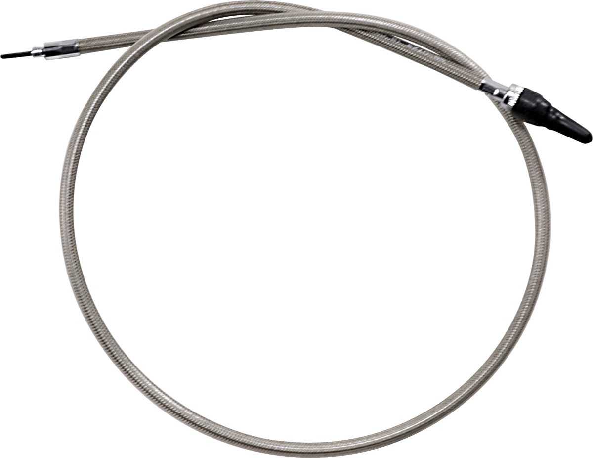 Armor Coat Braided Stainless Steel Speedometer Cable for Harley-Davidson