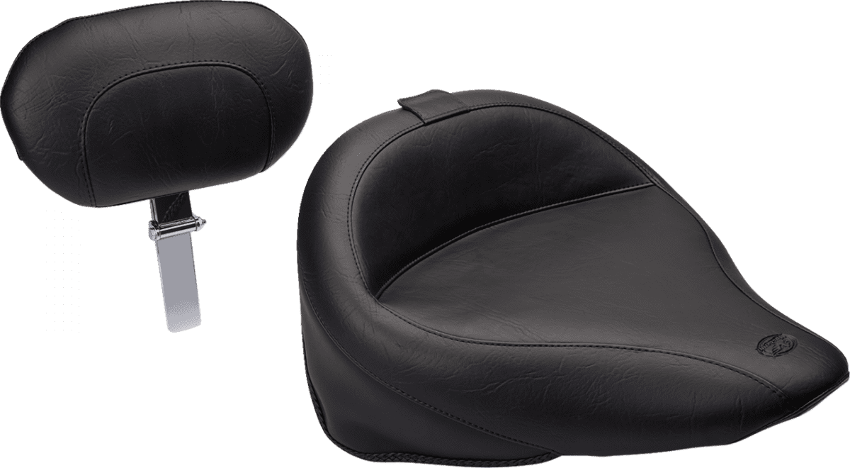 Wide Solo Seat with Removable Backrest