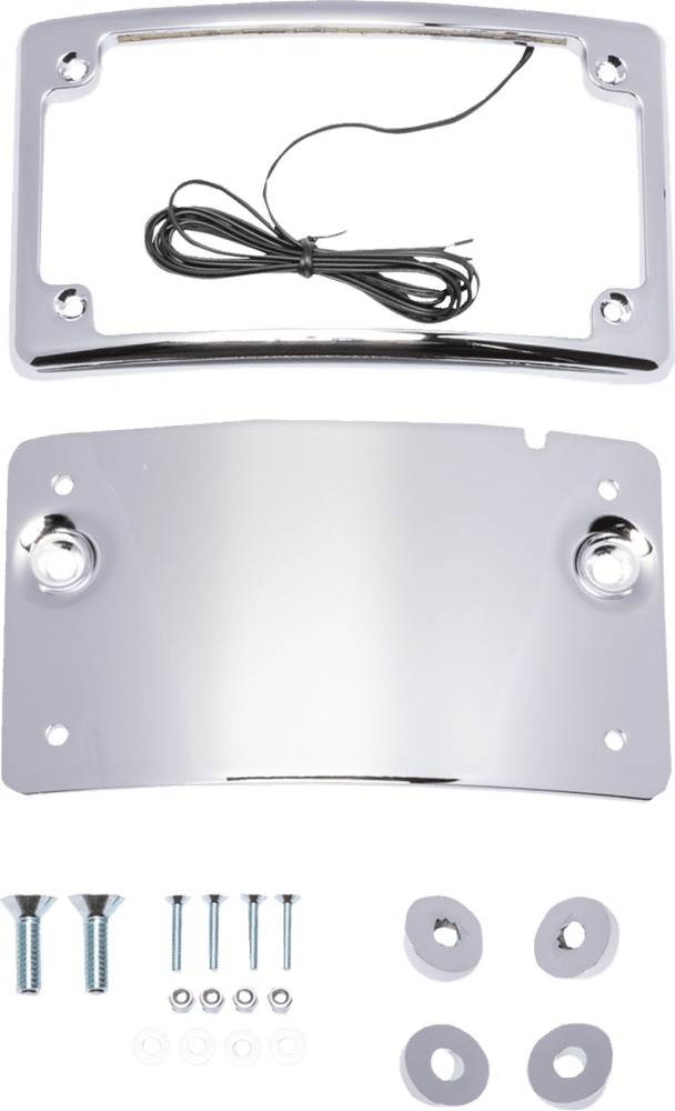 Curved License Plate Kit