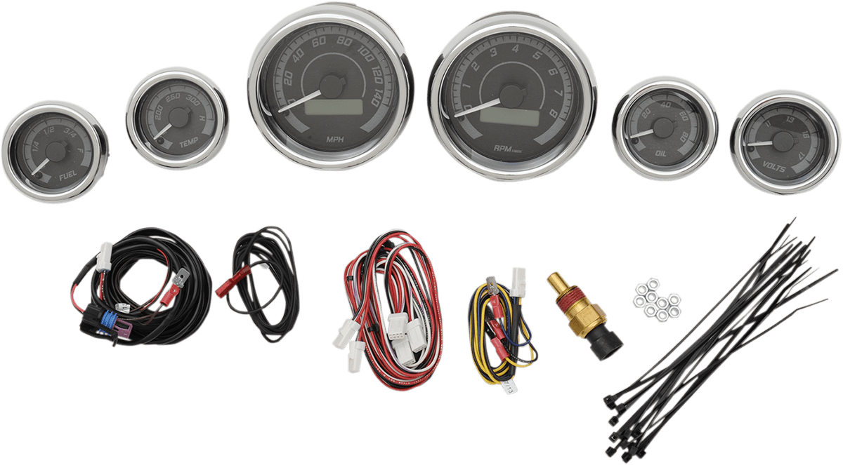 MVX-8K Series Analog/Digital Gauge Kit — 8604KGC Model