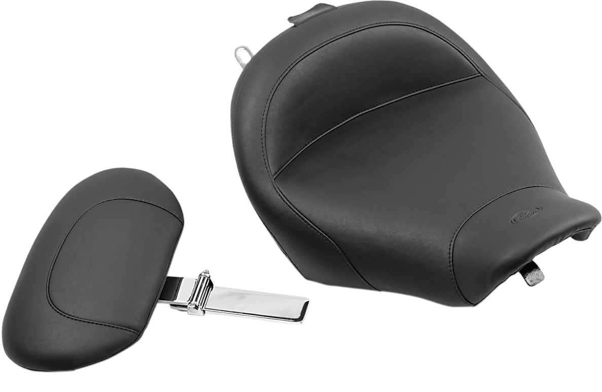 Wide Solo Seat with Removable Backrest