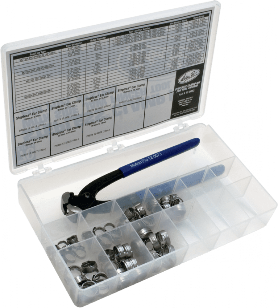 Stepless® Ear Clamp Kit for Fuel System