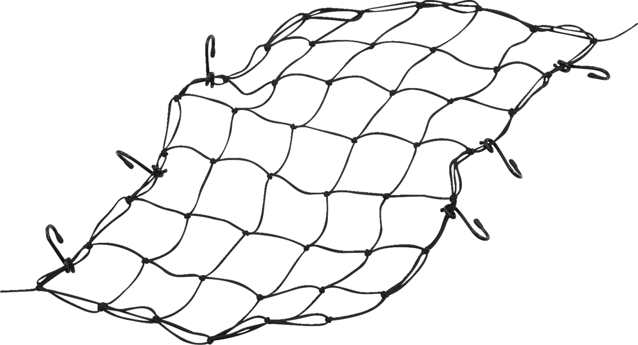 Elastic Carrying Net with Hooks