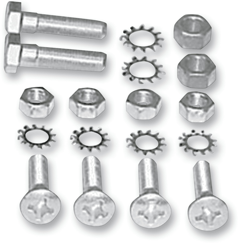Rear Fender Mounting Hardware Kit