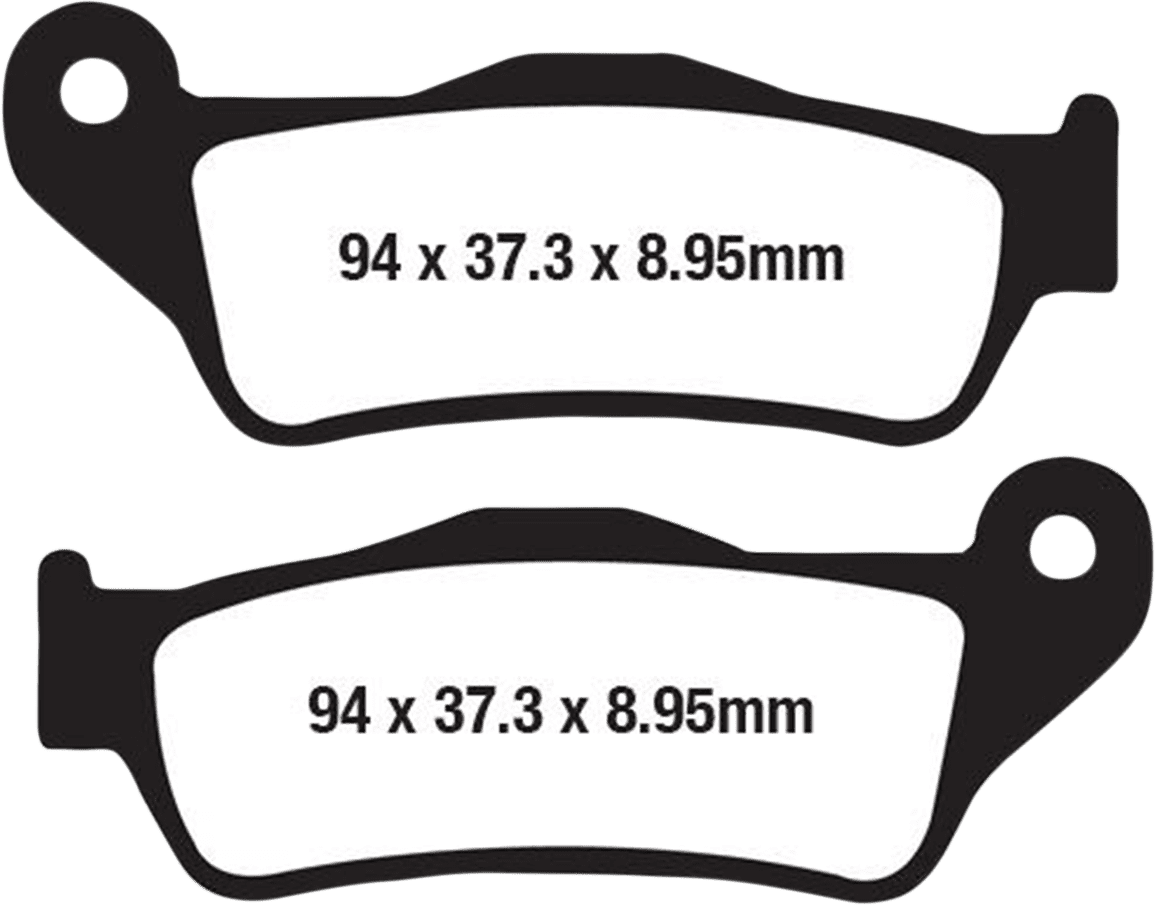 Organic Harley/Buell Brake Pads