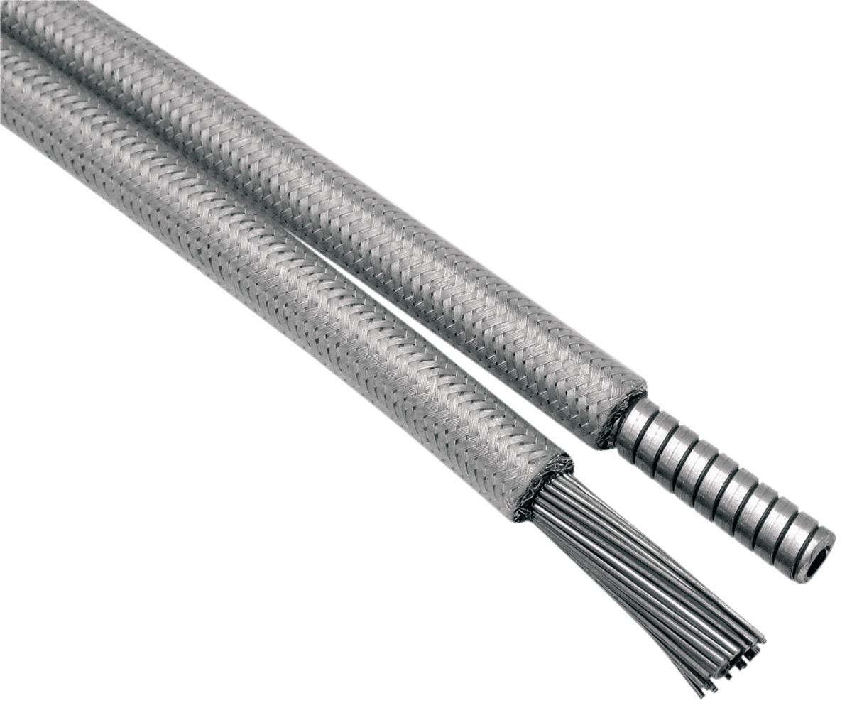 Armor Coat Braided Stainless Steel Clutch Cable