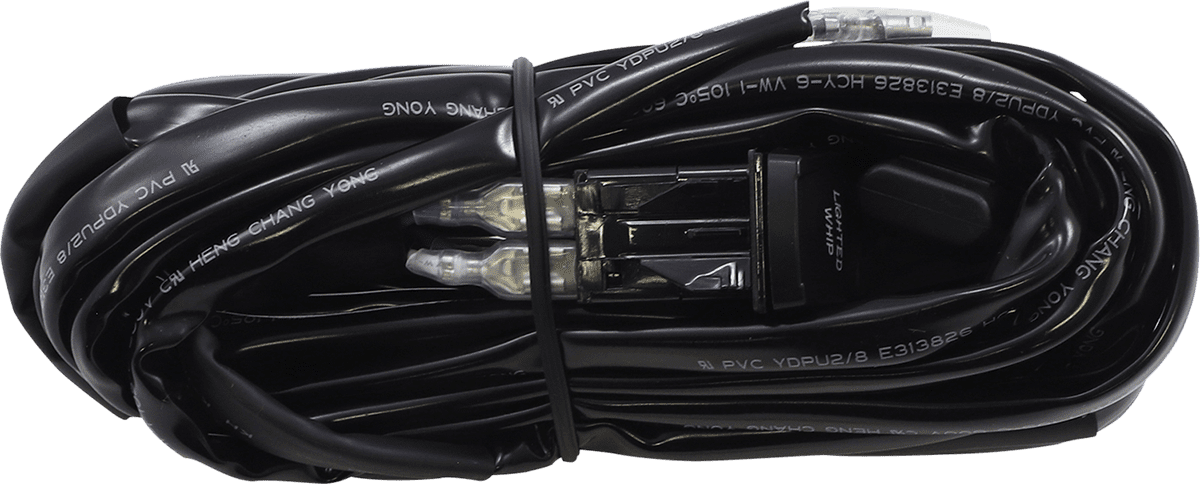 LED Whip Rocker Switch Wiring Harness