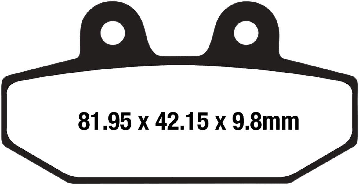 Sintered Metal Harley/Buell Brake Pad