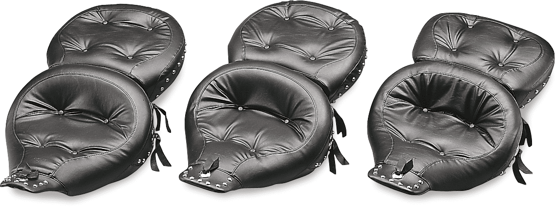 Studded Touring 2-Up Vinyl Seat