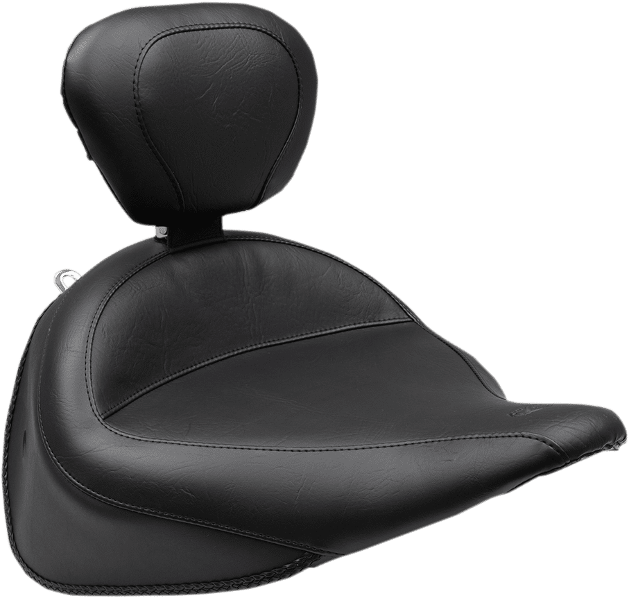 Wide Solo Seat with Removable Backrest