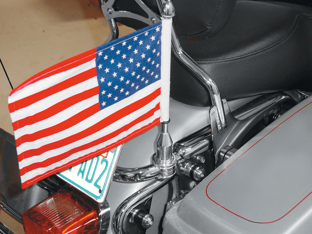 Fixed Flag Mount With Flag