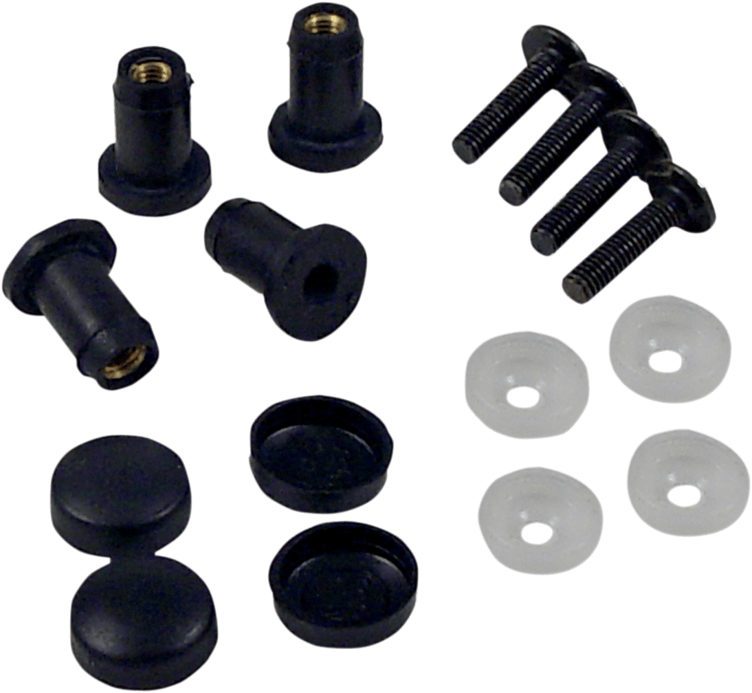 Windshield Well Nut Kit
