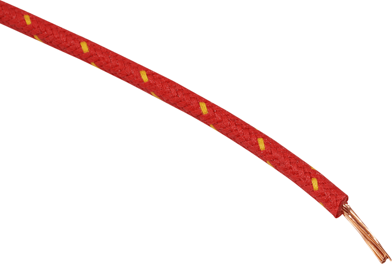 Fabric-Braided Hook-Up Wire