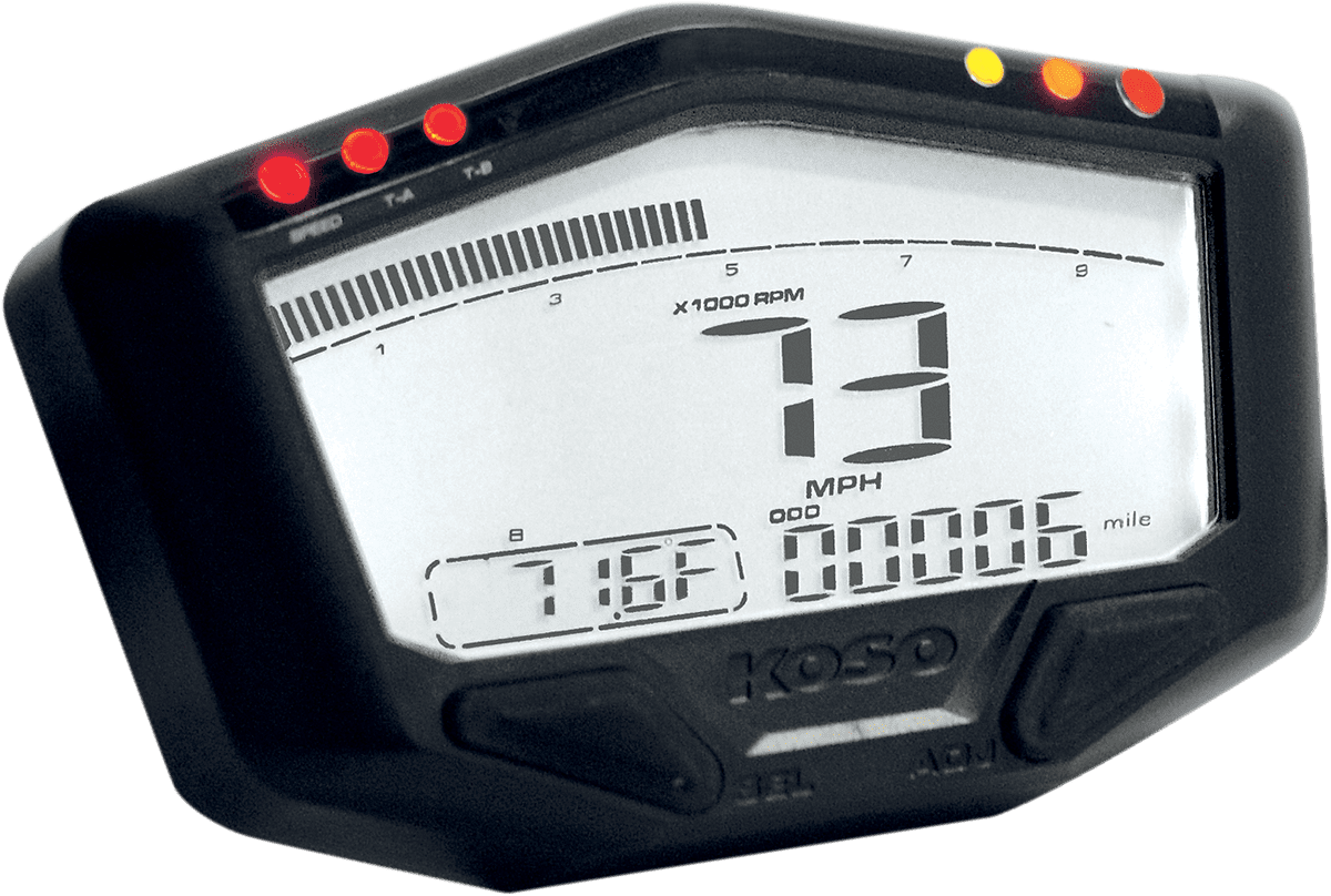 DB-02R Street/Race Speedometer