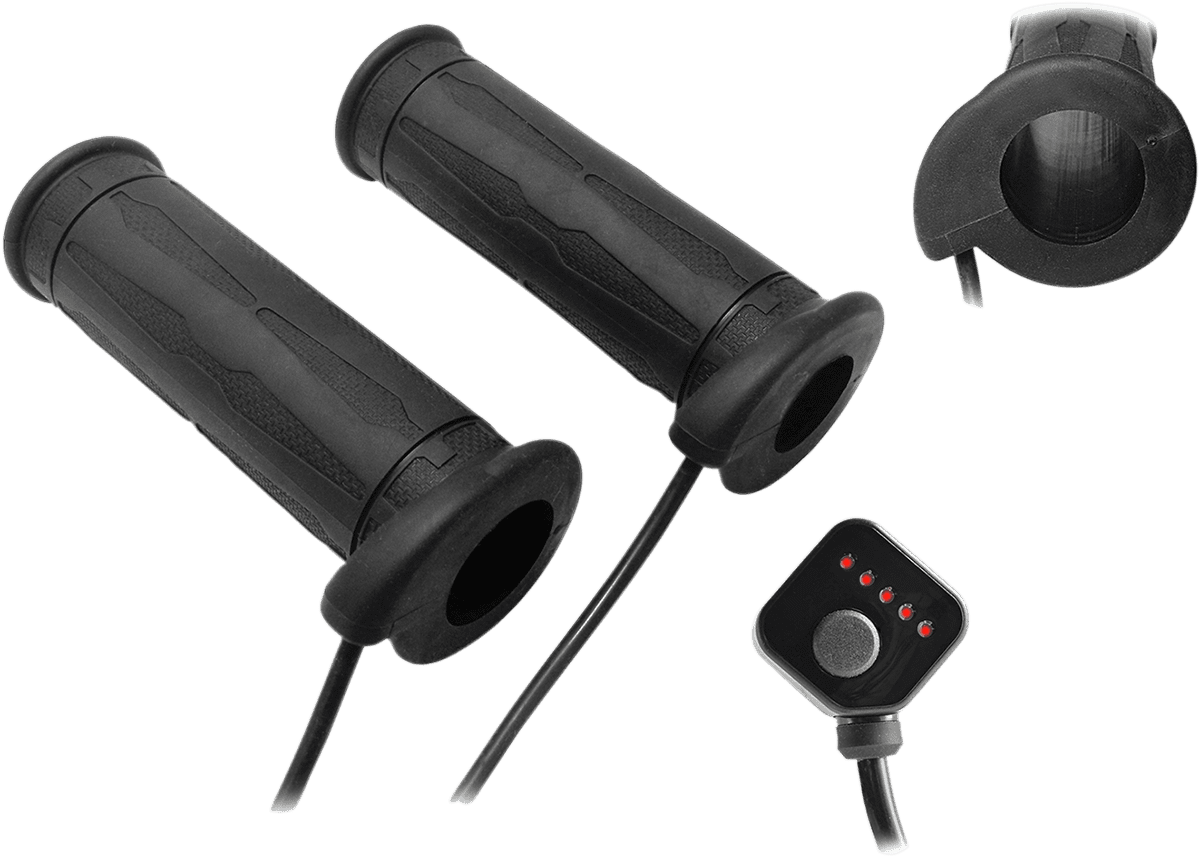 5 Level Twist Throttle Heated Grips