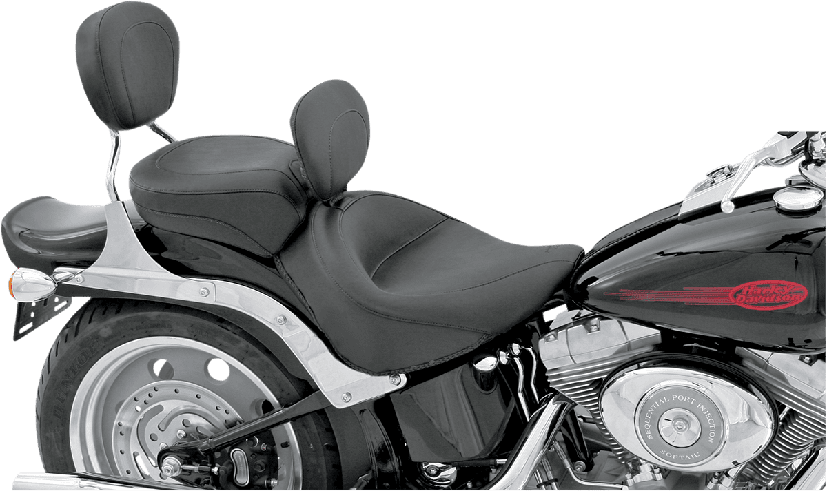 Wide Solo Seat with Removable Backrest