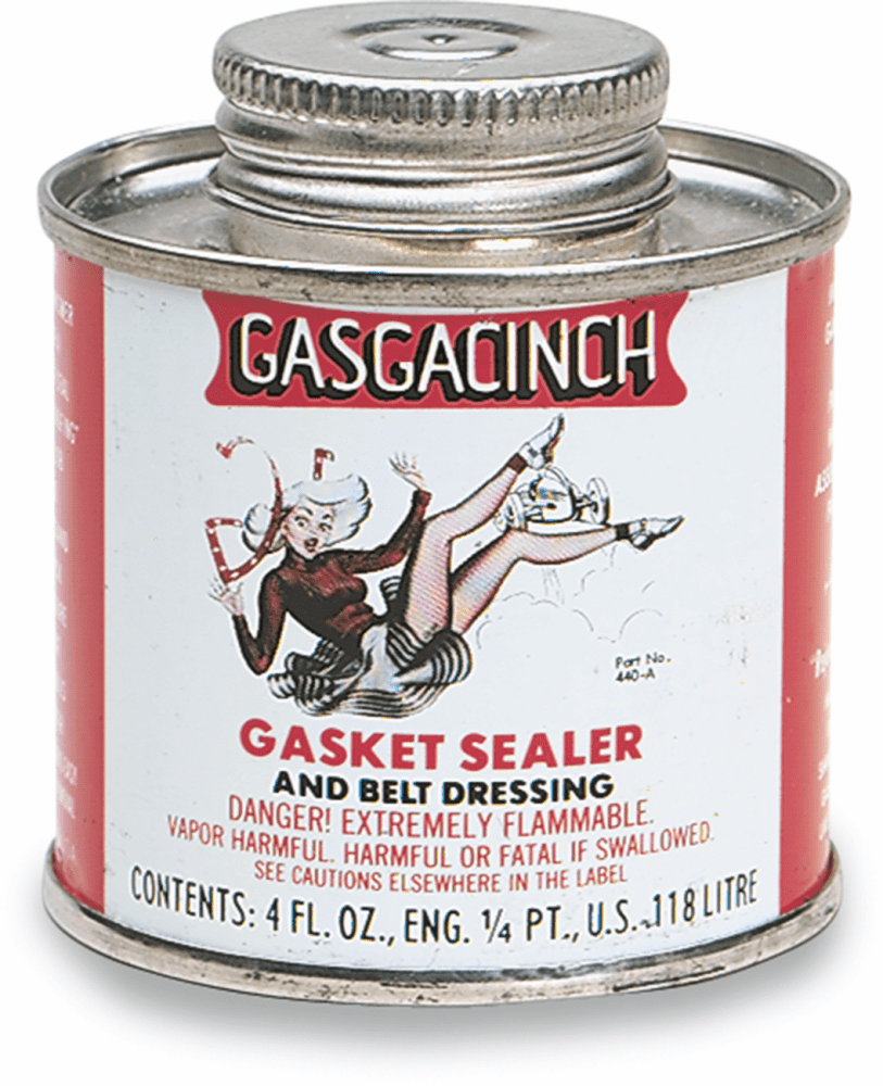 Gasgacinch Gasket Sealer and Belt Dressing