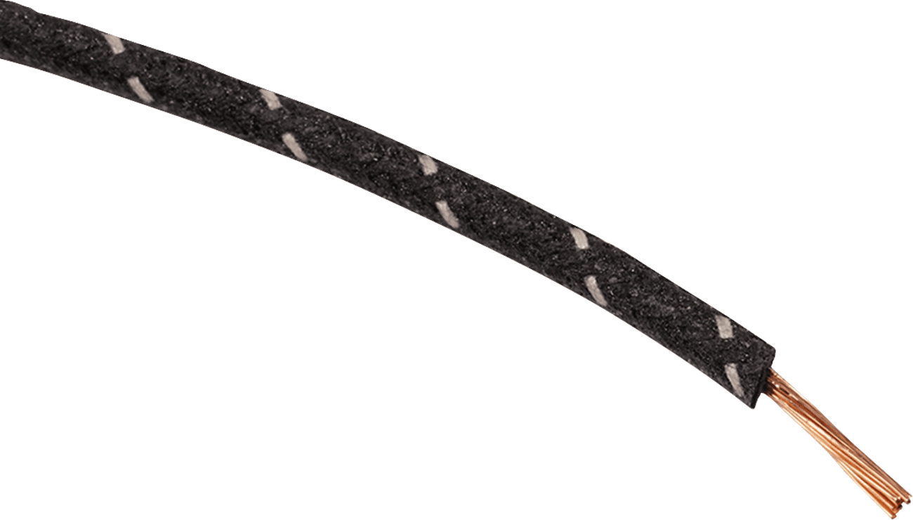 Fabric-Braided Hook-Up Wire
