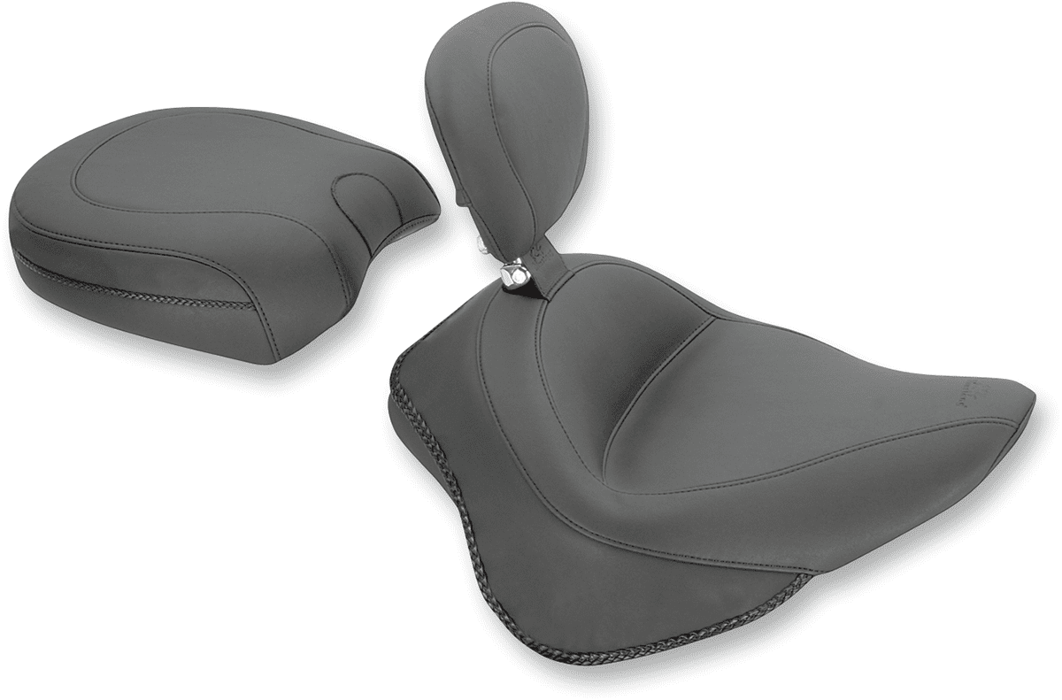 Wide Solo Seat with Removable Backrest