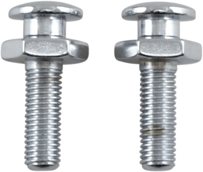 Chrome Seat Bolts and Mounting Nuts
