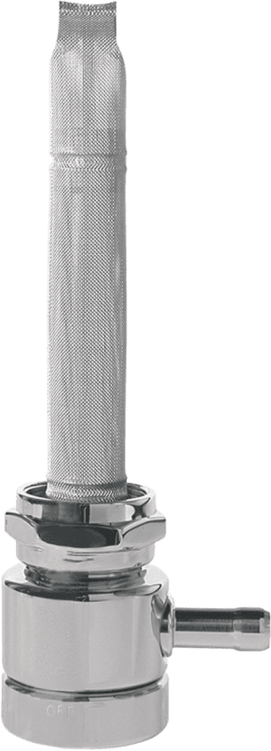 High-Flow Fuel Valve with Custom Round Knob