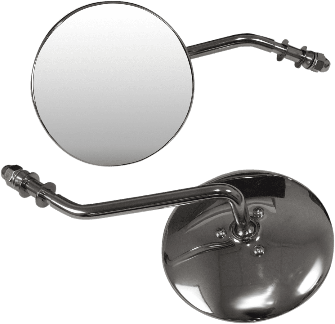 Chrome Universal Steel Mirror