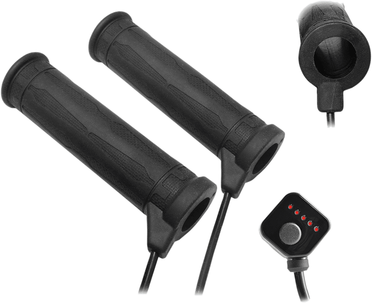 5 Level Twist Throttle Heated Grips