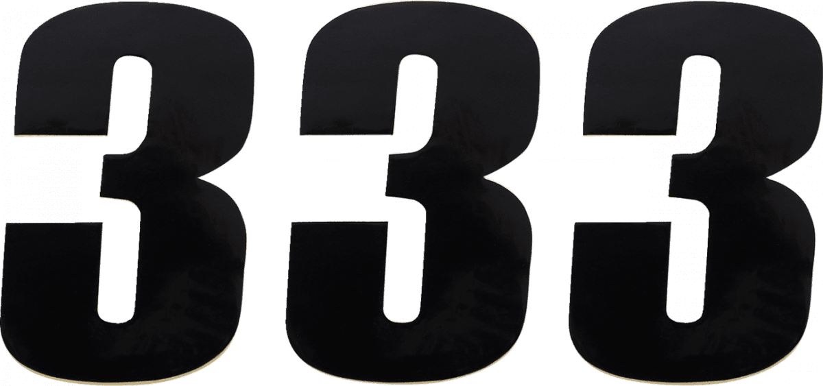 Vinyl Race Numbers