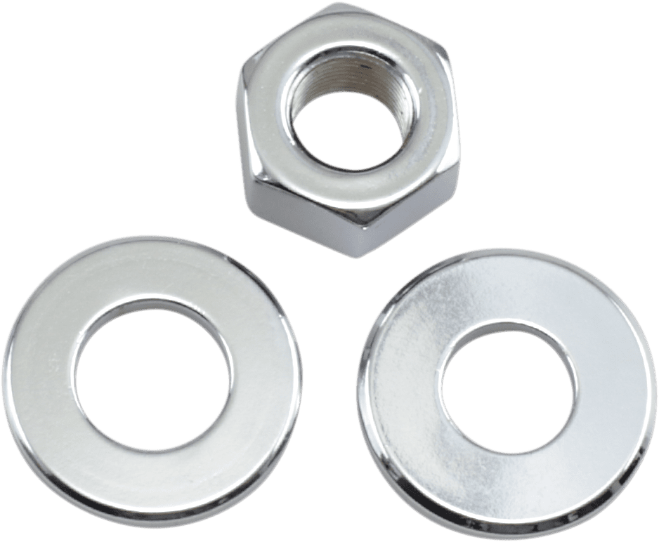 Rear Axle Nut and Washer Kit
