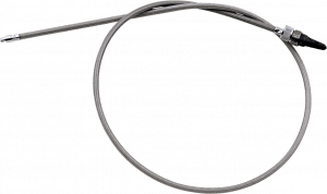 Armor Coat Braided Stainless Steel Speedometer Cable for Harley-Davidson