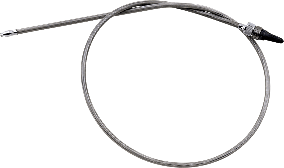 Armor Coat Braided Stainless Steel Speedometer Cable for Harley-Davidson
