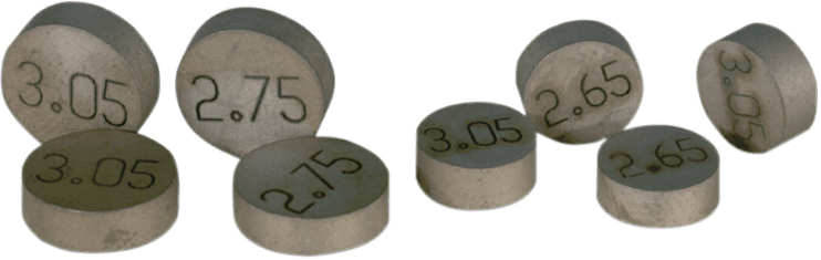 Replacement Valve Shims