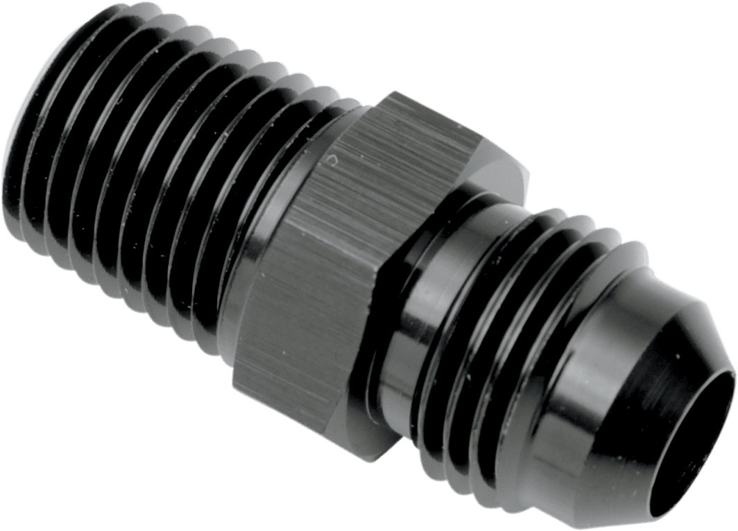 Oil Line Fitting — -6 AN Male/1/8" NPT Male