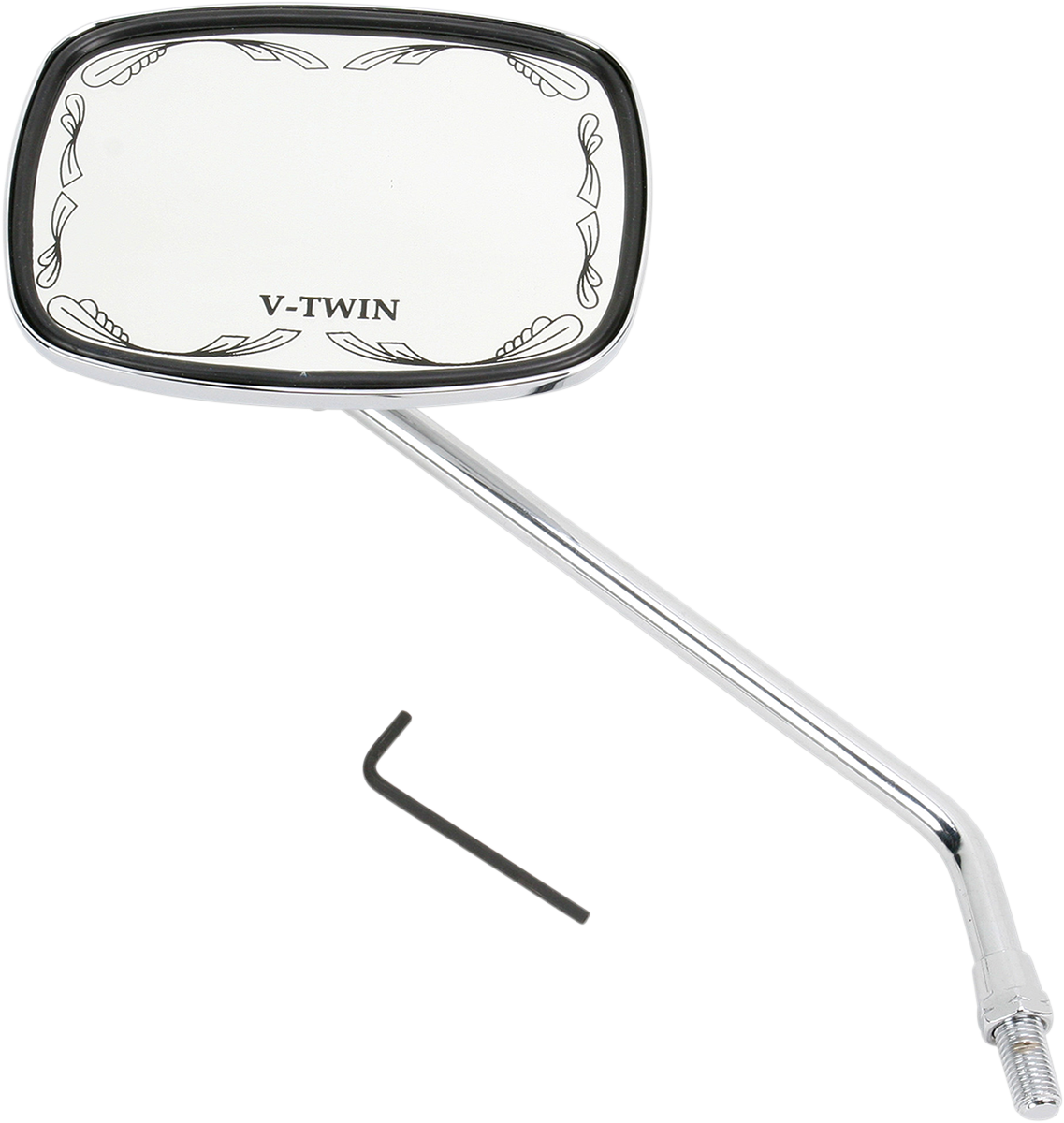 Die-Cast Scrolled Mirror