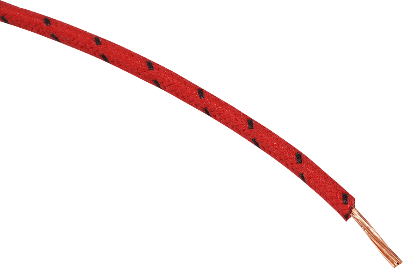 Fabric-Braided Hook-Up Wire