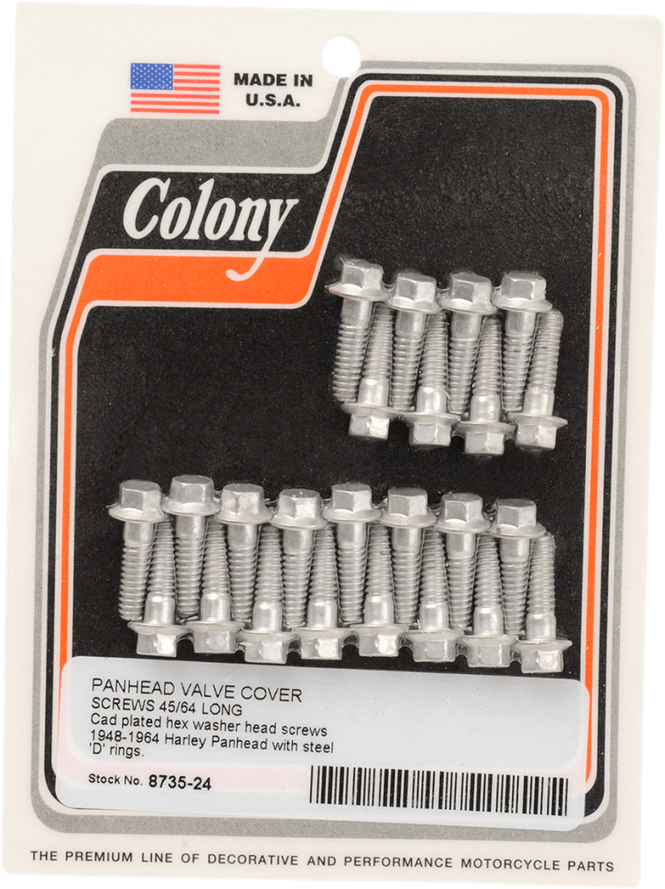 Valve Cover Screw Kit