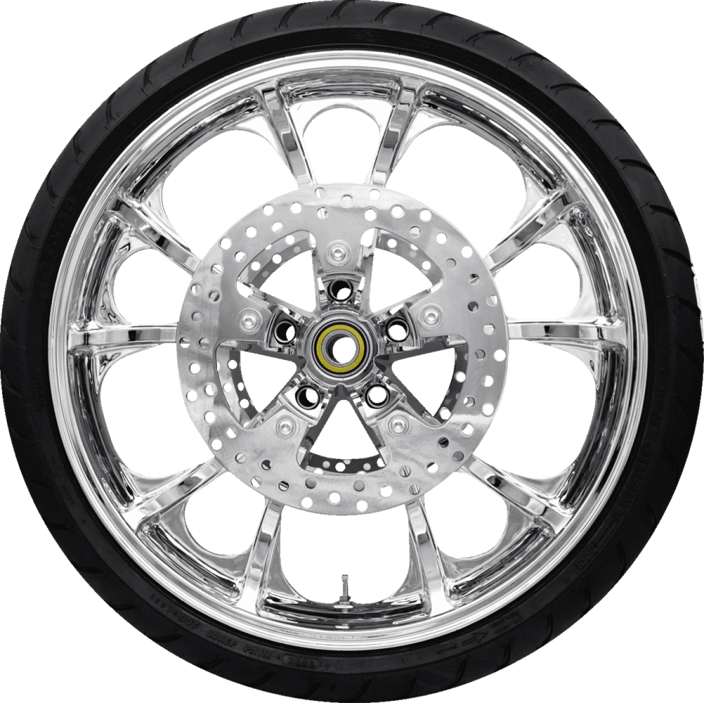 Largo Front Wheel/Rotors/Tire Combination