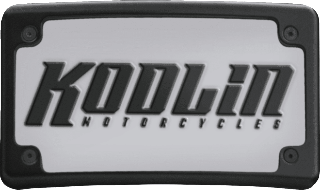 Curved License Plate Kit
