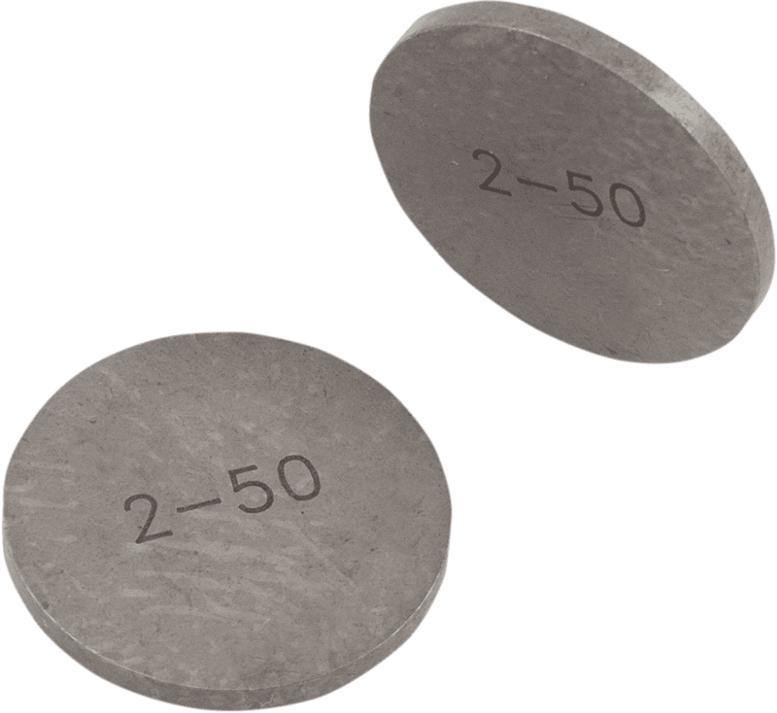 Replacement Valve Shims